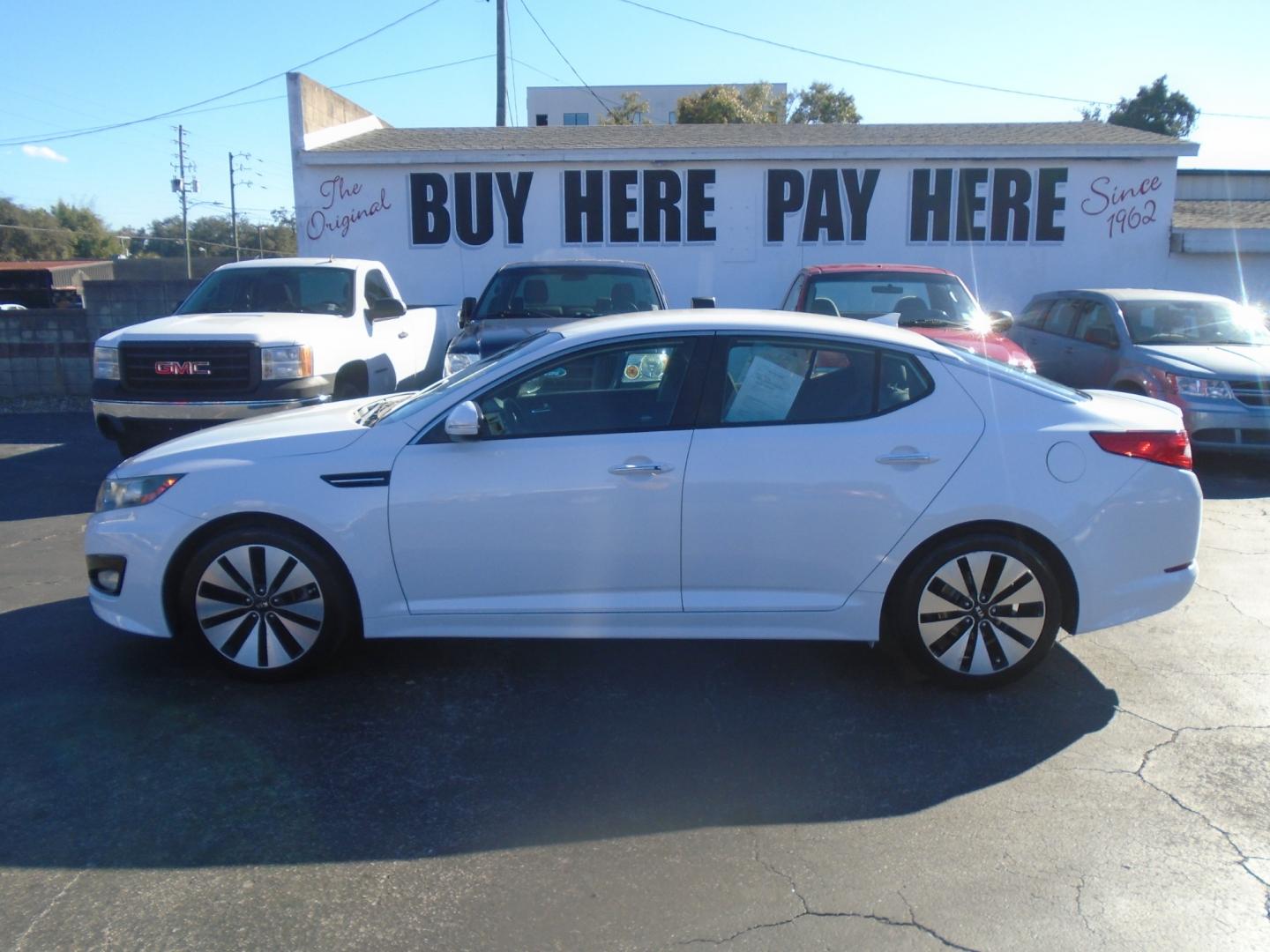 2012 Kia Optima (5XXGR4A62CG) , located at 6112 N Florida Avenue, Tampa, FL, 33604, (888) 521-5131, 27.954929, -82.459534 - Photo#0